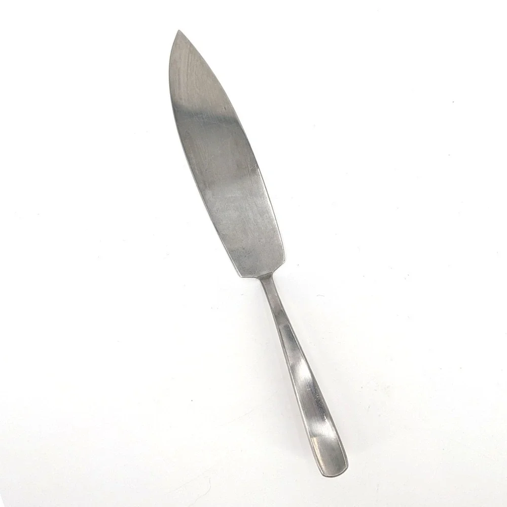 Gense Fish Serving Knife 18-8 Stainless Sweden Mid Century Modern Flatware 10.5